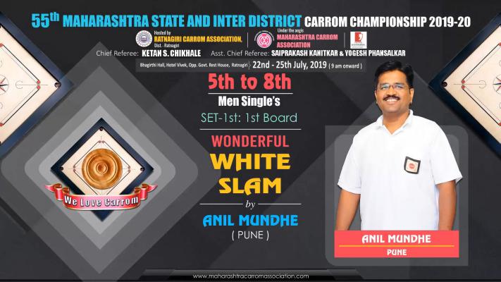 Wonderful White Slam by Anil Mundhe (Pune)