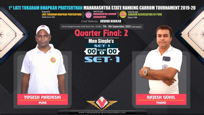 Yogesh Pardeshi (Pune) vs Rajesh Gohil (Thane)