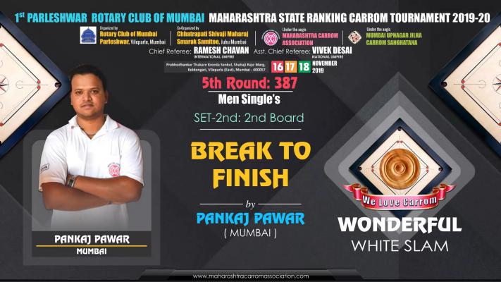 Wonderful White Slam by Pankaj Pawar (Mumbai)