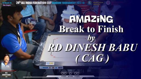 Amazing Break to Finish by RD Dinesh Babu (CAG)