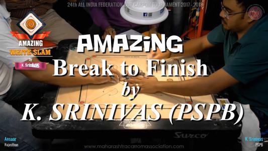 Break to Finish  by K. Srinivas (PSPB)
