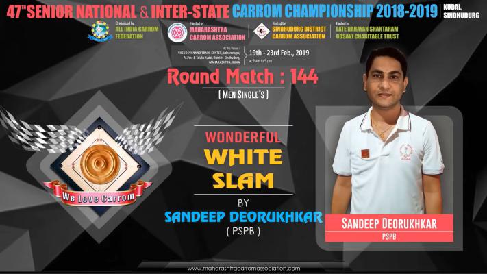 Wonderful White Slam by Sandeep Deorukhkar (PSPB)