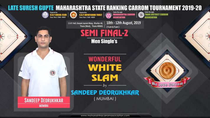 Wornderful White Slam by Sandeep Deorukhkar (Mumbai) 