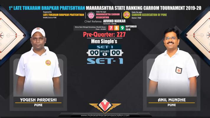 Yogesh Pardeshi (Pune) vs Anil Mundhe (Pune)