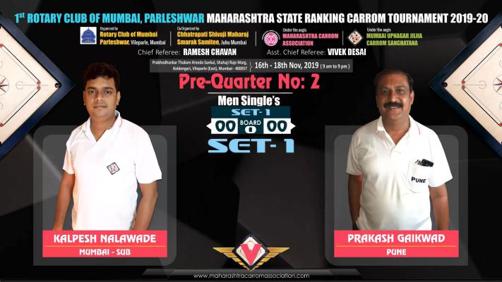 Kalpesh Nalawade (Mumbai-Sub) vs Prakash Gaikwad (Pune)